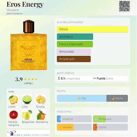 VERSACE EROS ENERGY POUR HOMME 100 ML EDP  2