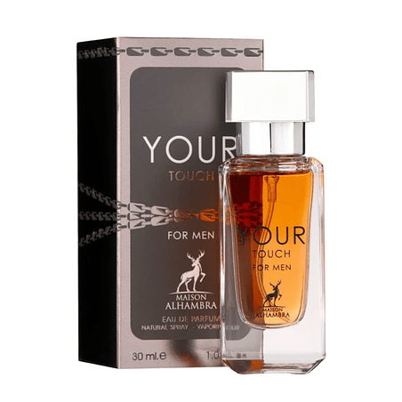 YOUR TOUCH FOR MEN 30 ML EDP MAISON ALHAMBRA  1