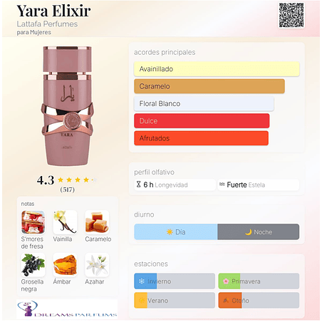 YARA ELIXIR 100ML EDP LATTAFA  2