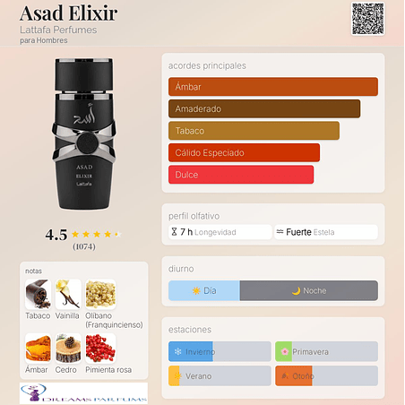 ASAD ELIXIR 100ML EDP LATTAFA  2