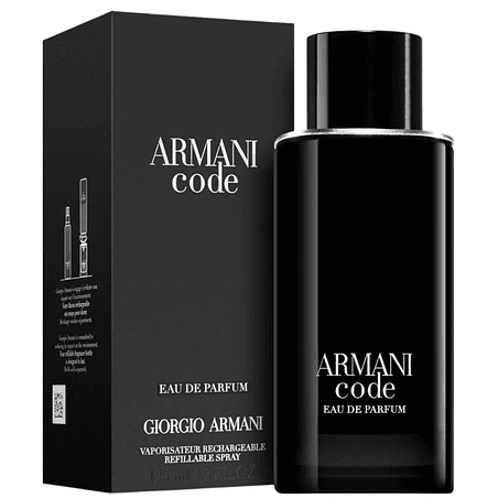 CODE 125 ML EDP RECARGABLE / REFILLABLE GIORGIO ARMANI  1