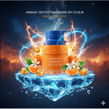 MANDARIN SKY ELIXIR LIMITED EDITION 100 ML EDP ARMAF  3