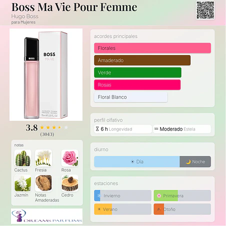 MA VIE 75 ML EDP (NUEVA PRESENTACION) HUGO BOSS  2