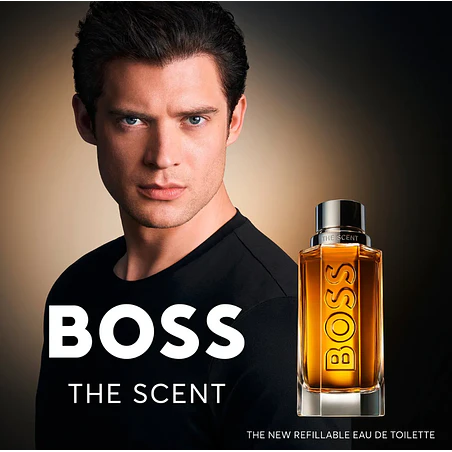 THE SCENT 100 ML EDT RECARGARBLE / REFILLABLE HUGO BOSS  3
