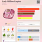 LADY MILLION EMPIRE 80 ML EDP PACO RABANNE - Miniatura 2