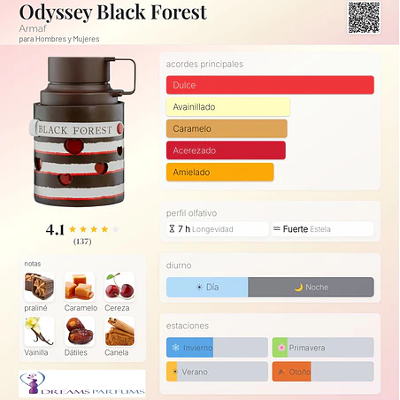 ODYSSEY BLACK FOREST DESSERT EDITION 100 ML EDP ARMAF  2