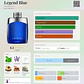 LEGEND BLUE 100 ML EDP MONT BLANC  - Miniatura 2