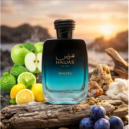 HAWAS MALIBU 100 ML EDP RASASI  3