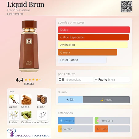 LIQUID BRUN 100 ML EDP FRENCH AVENUE  2