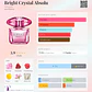 BRIGHT CRYSTAL ABSOLU 90 ML EDP VERSACE - Miniatura 2