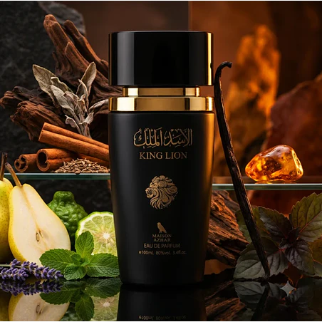 KING LION BLACK EDP 100ML MAISON AZHAR  2