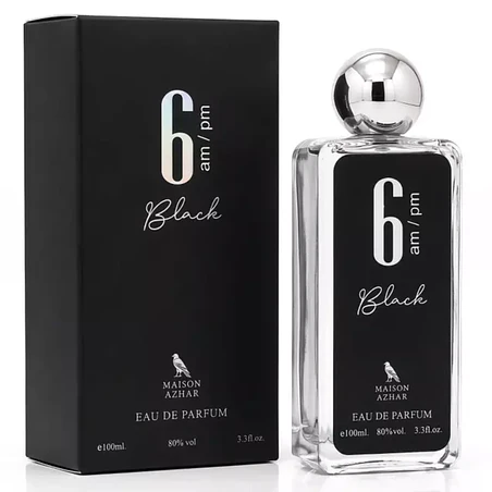 6 AM PM BLACK MEN 100 ML EDP MAISON AZHAR  1