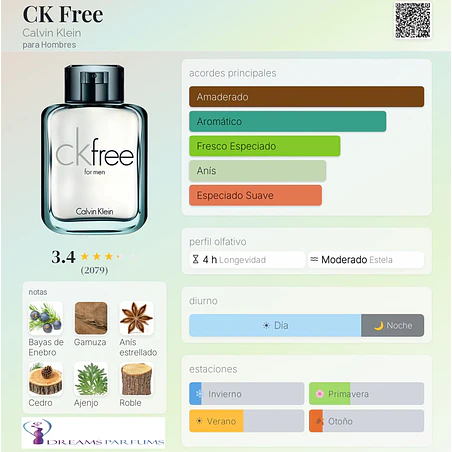 CK FREE FOR MEN TESTER 100 ML EDT SIN TAPA CALVIN KLEIN  2