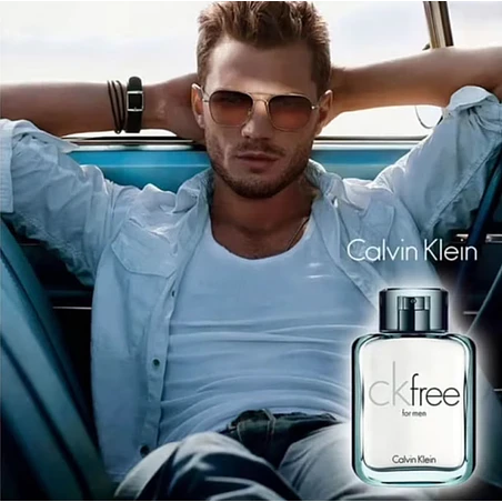 CK FREE FOR MEN TESTER 100 ML EDT SIN TAPA CALVIN KLEIN  3