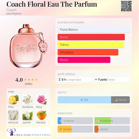 COACH FLORAL 90 ML EDP COACH  2