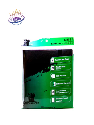 Carpeta regular 160 cartas (2x2)