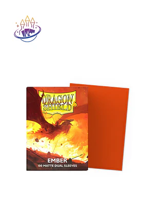 Dragon Shield Protectores Matte Dual Ember