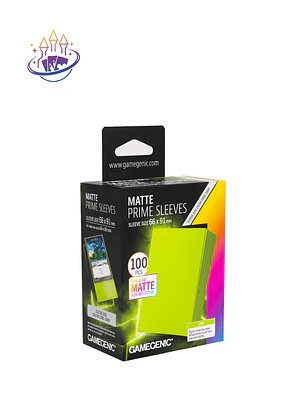 GG Protectores Prime Matte Sleeves Lime (100)