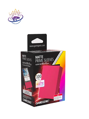 GG Protectores Prime Matte Sleeves Red (100)
