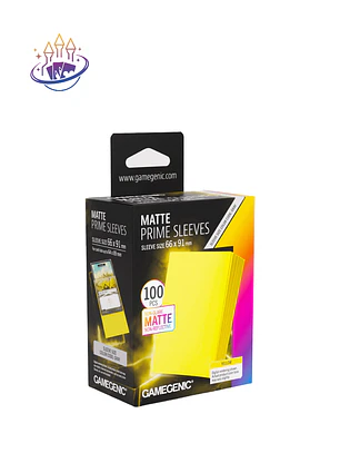 GG Protectores Prime Matte Sleeves Yellow (100)