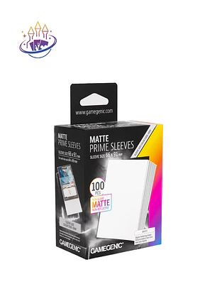 GG Protectores Prime Matte Sleeves White (100)