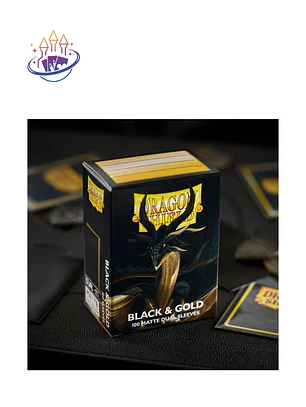 Accesorio - Dragon Shield - Protectores Dual Matte Matte Black & Gold