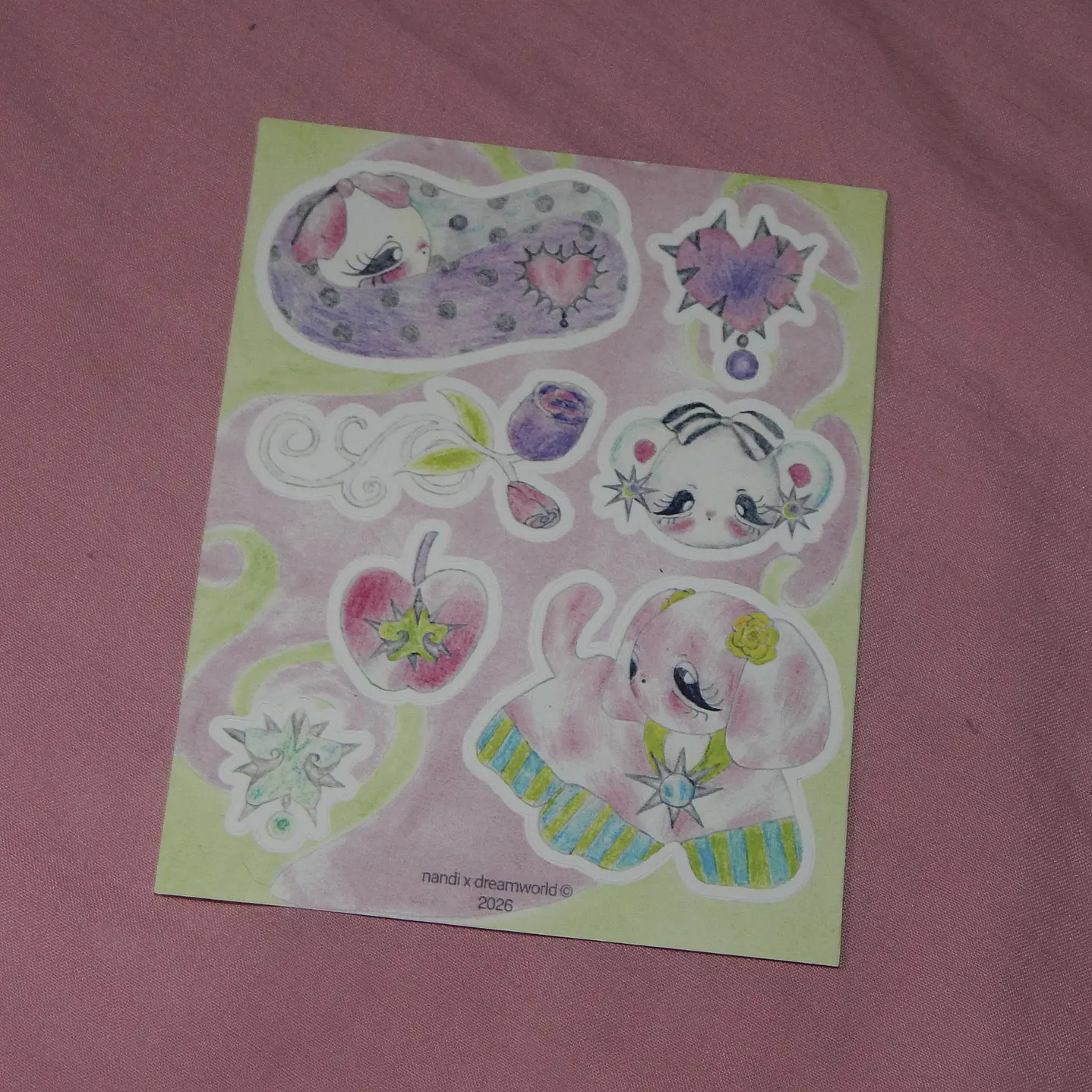 Stickers Nandi x Dreamworld  1