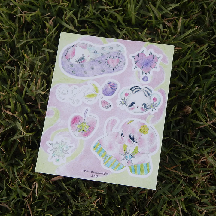 Stickers Nandi x Dreamworld  2