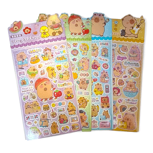 Stickers Capibaras grandes