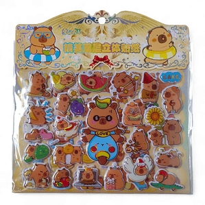 Stickers Capibaras 3D