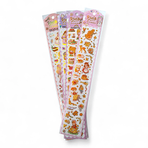 1 tira de stickers cute