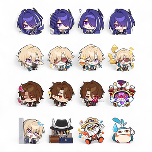 Stickers Honkai Star Rail