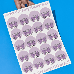 Impresión de stickers hoja A4 21x29,7 