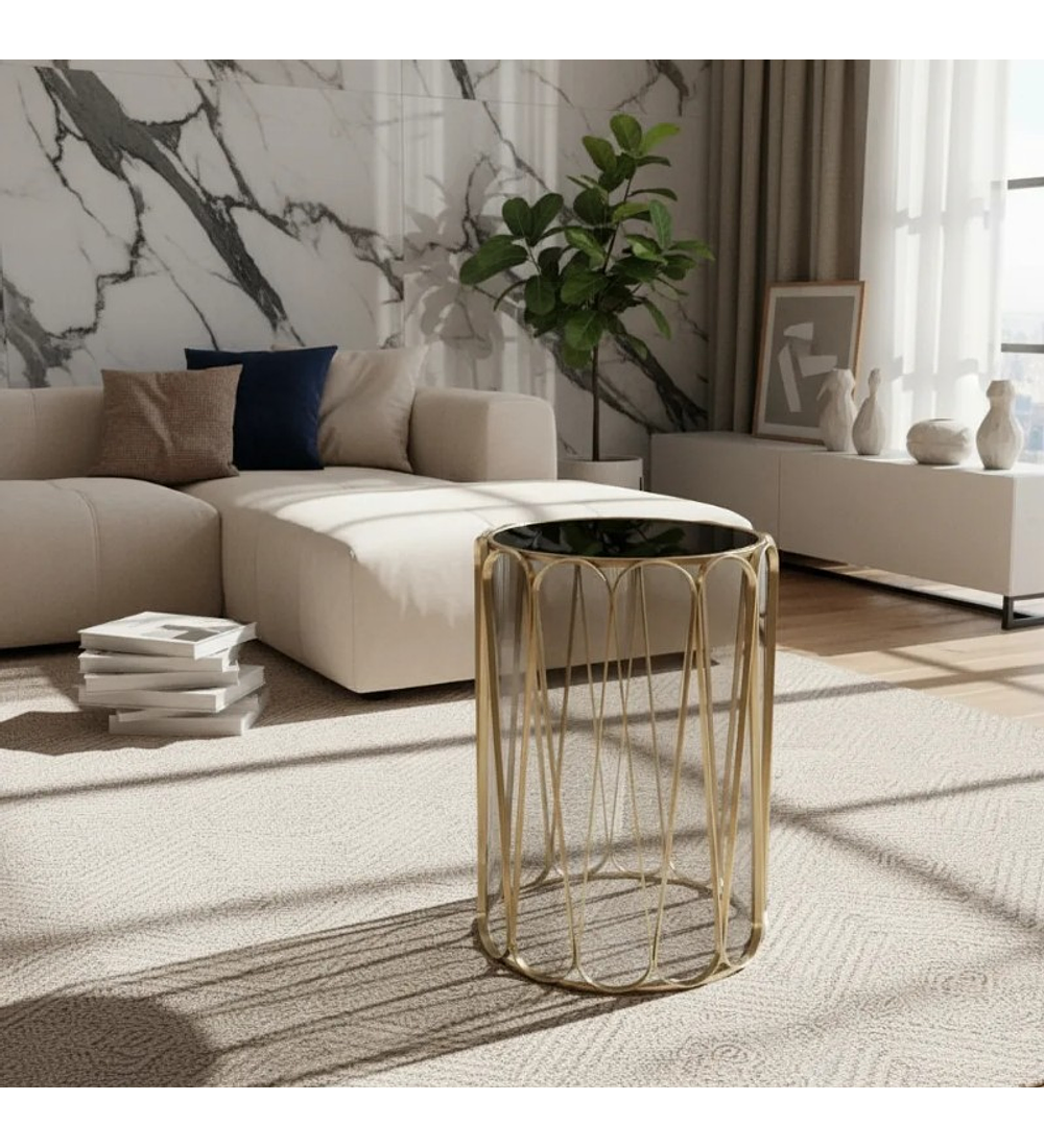 MESA DE CENTRO GOLD VALENCIA 