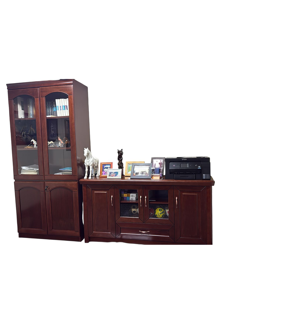 RACK DE MADERA CAOBA CLASS