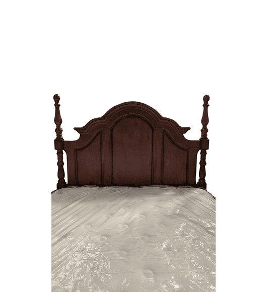 CAMA VINTAGE DE MADERA 