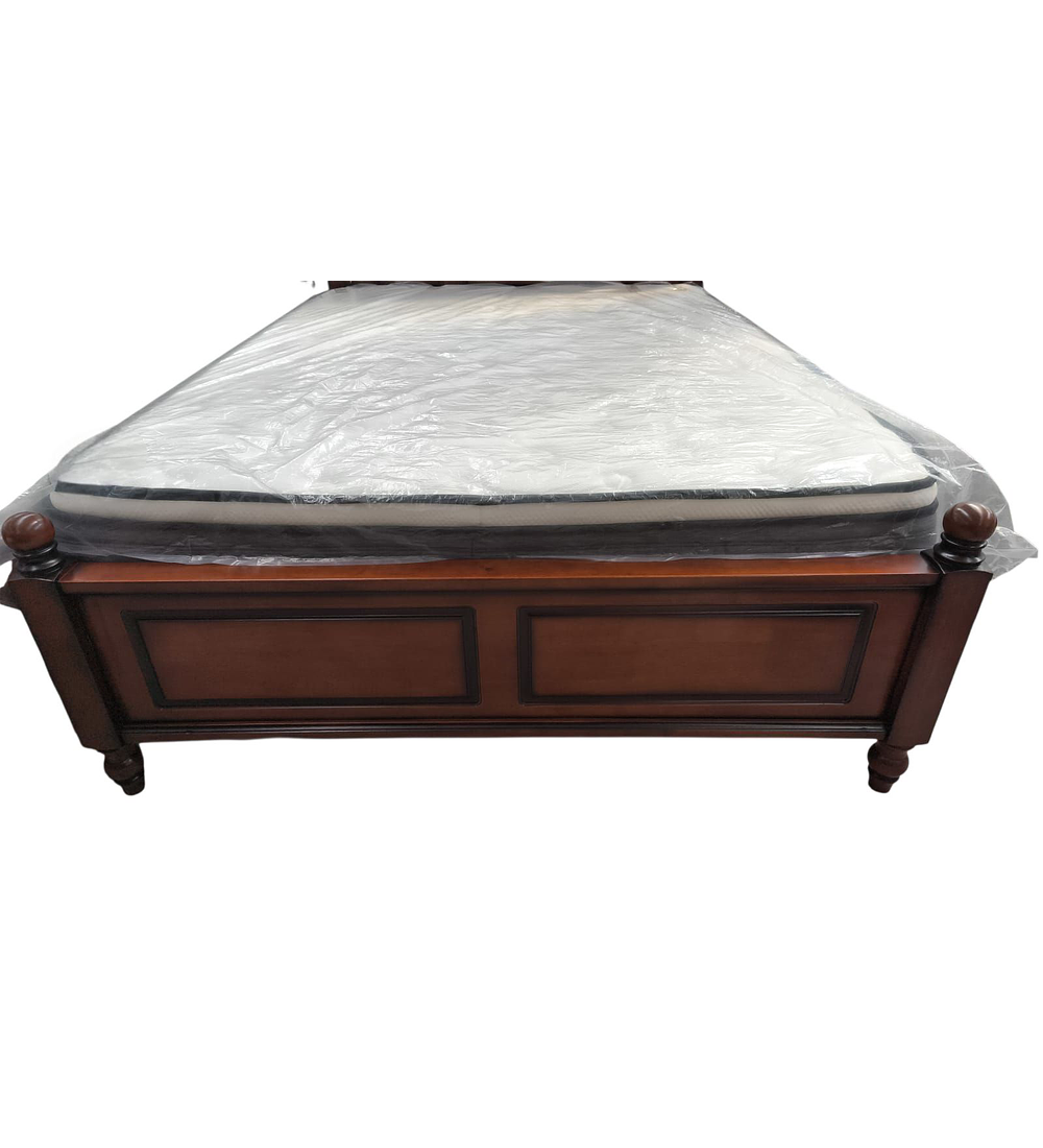 CAMA VINTAGE DE MADERA 