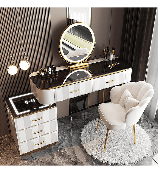 TOCADOR MODERNO GOLD VASSY