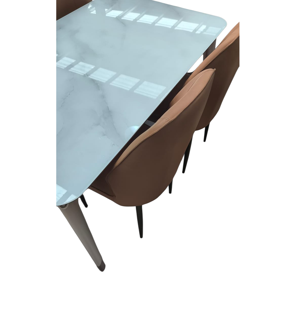 COMEDOR RECTANGULAR 4 SILLAS FRANKFORT