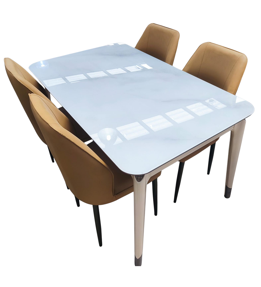 COMEDOR RECTANGULAR 4 SILLAS FRANKFORT