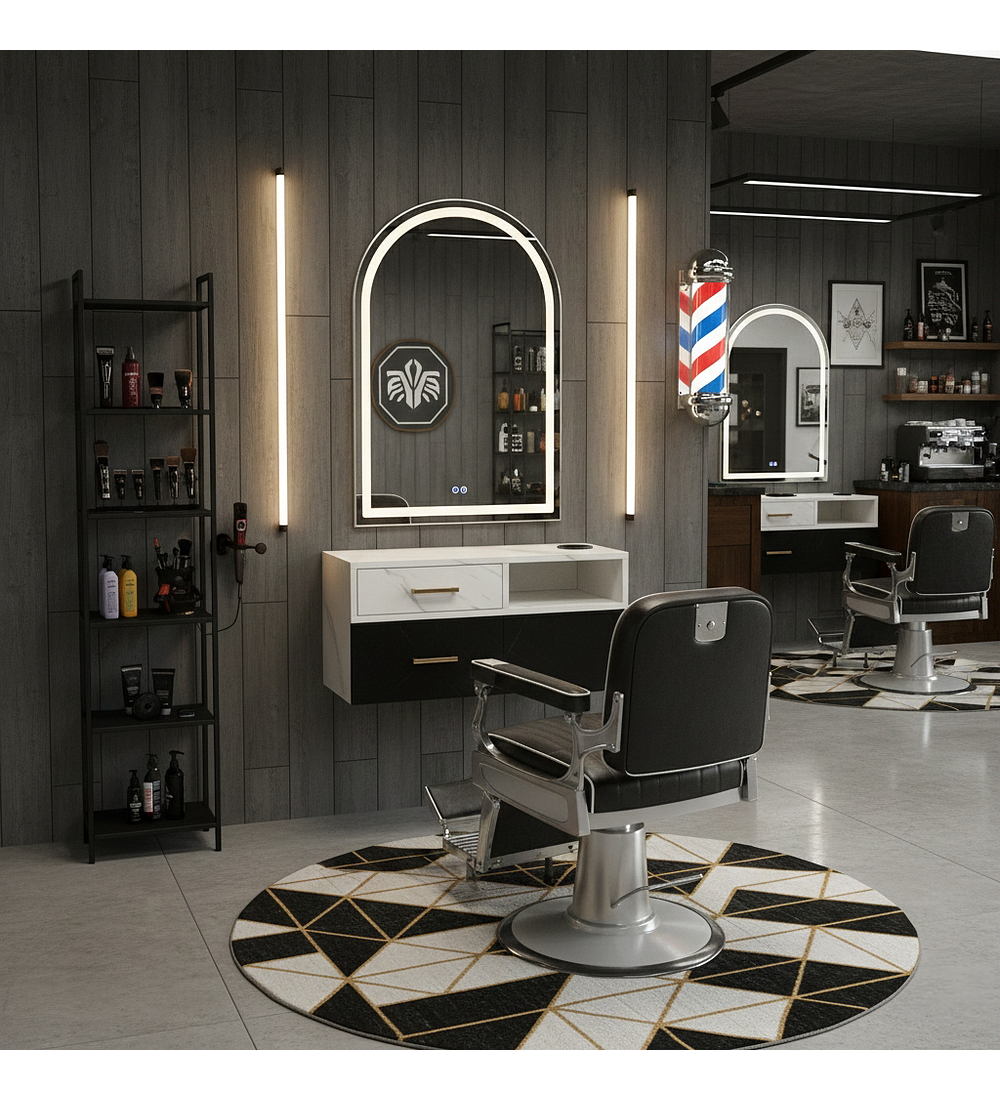 MUEBLES DE PARED PARA PELUQUERIAS 