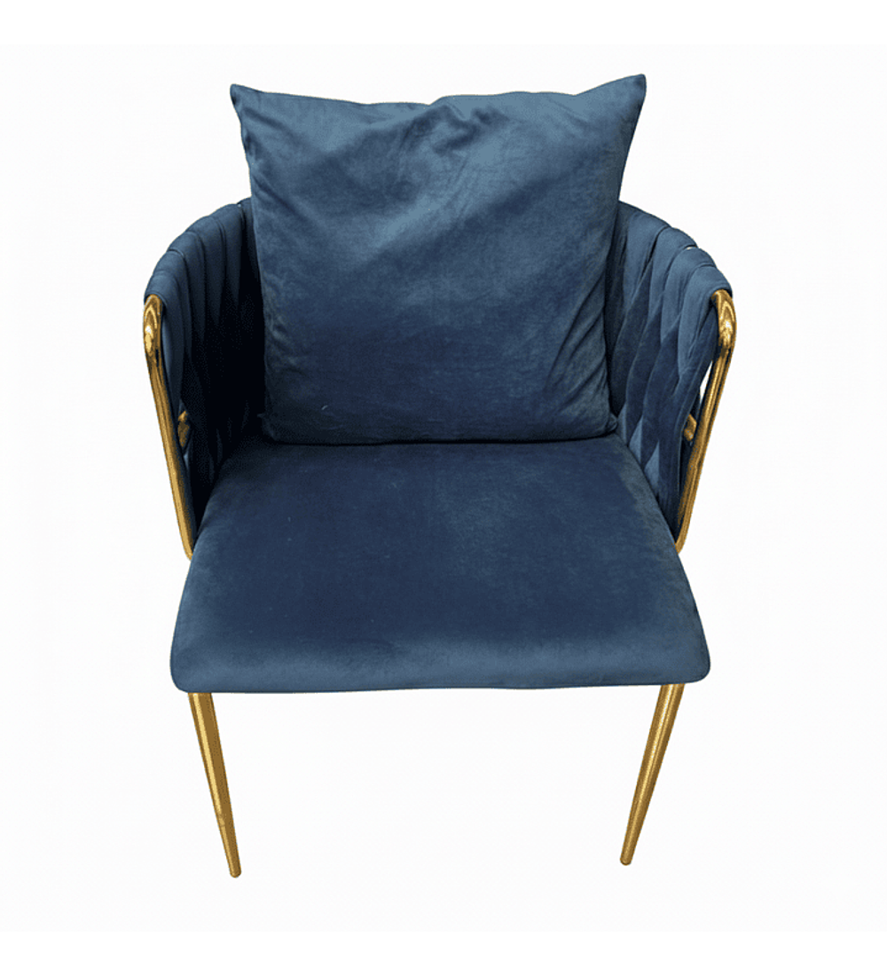 SILLA GOLD TRENZADA