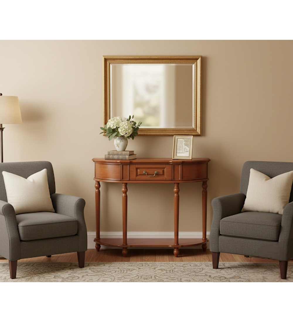 MESA DE ARRIMO DE MADERA 