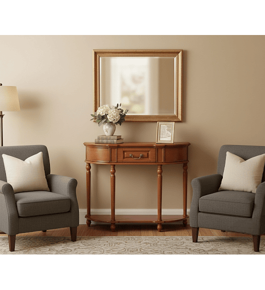 MESA DE ARRIMO DE MADERA 