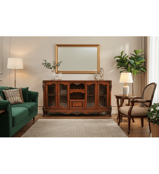 RACK DE MADERA CROWN