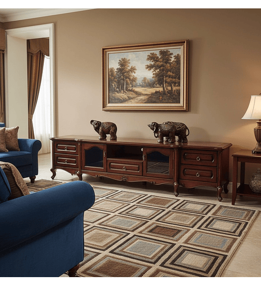 RACK MODERNO DE MADERA 