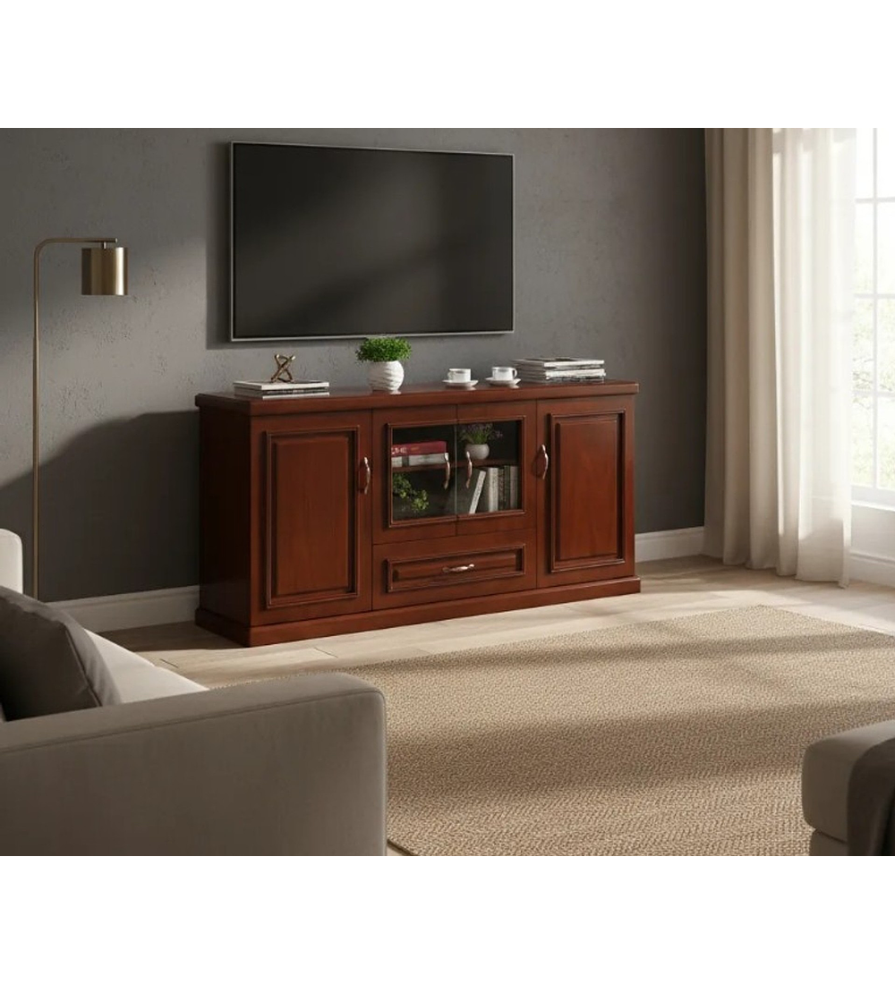 RACK DE MADERA TALLADA SOLIT