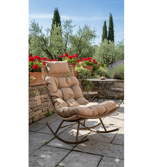 MECEDORA DE TERRAZA COLOR CAFE