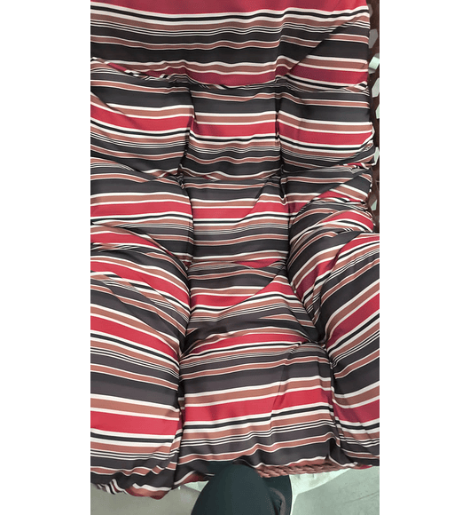 SILLA MECEDORA COLUMPIO SENTIL - ROJO