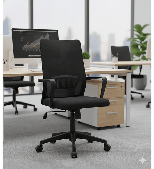 SILLA DE ESCRITORIO OFICINA FUNDAMENT